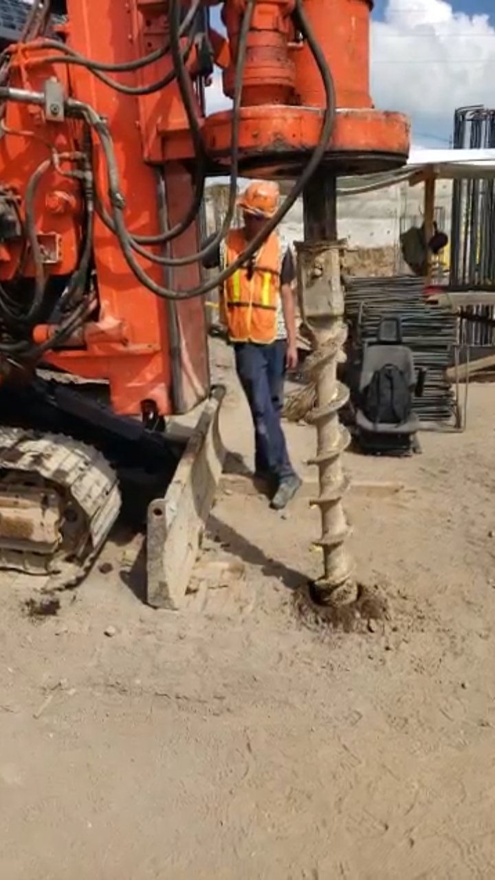 Perforación de micropilotes