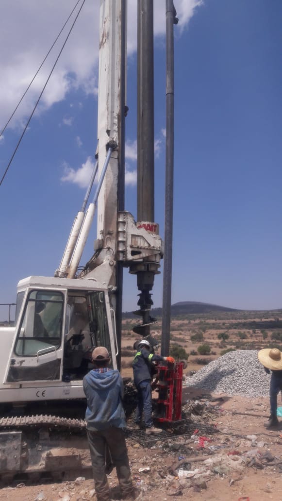 Perforación para ductos de Biogas