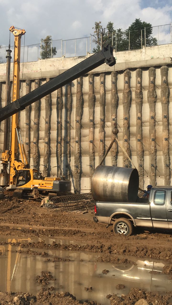 Perforación paso a desnivel